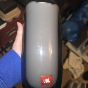 JBL Gray and Black Portable Speaker
